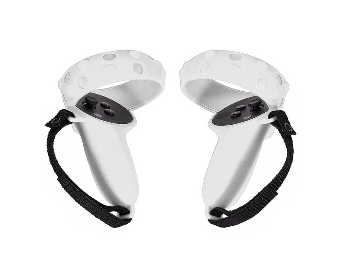 Controlador Elysve Capa De Silicone Para Oculus Quest 2 (branco)