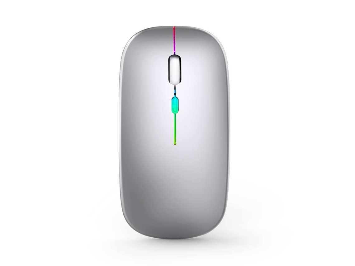 Mouse Recarregável com Retroiluminação, com Interface Bimodal Tipo c, Compatível com Telefones Celulares, Computadores Portáteis e Tablets. ZYBLSSBB