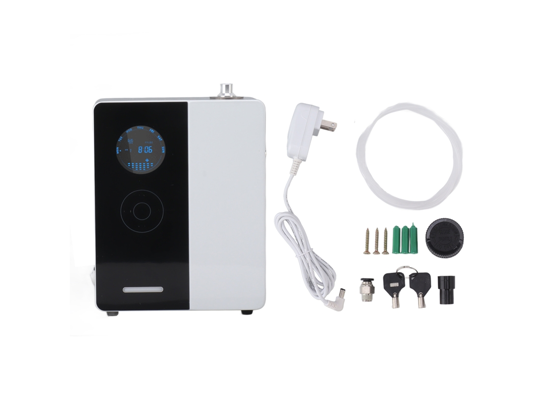 Difusor De Óleo Essencial Wifi Parede 200ml 100 240v Preto Eua
