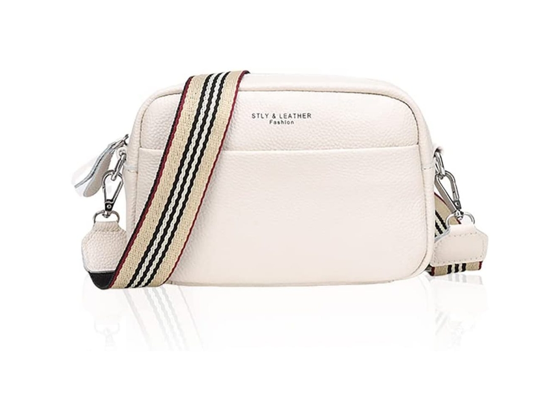 Bolsa Transversal Branco Marfim