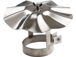 Aço Inoxidável 60 76 106 Ar (102 Tampa Em Forma De Guarda-chuva Para Fogão A Lenha,