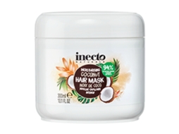 Inecto Naturals - Máscara capilar hidratante de coco 300 ml de creme