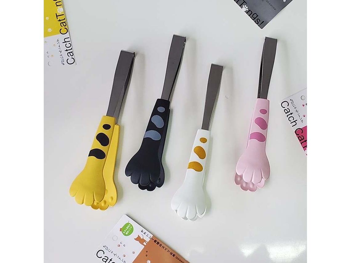 Conjunto de 6 Colheres e Garfos Nova LINE de sobremesa cartoon dourados e amarelos em inox