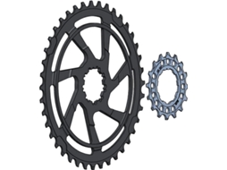 Prato MICHE  MICHE Kit Conversion Mtb Segunda Posicion Dientes Compatible (1x10 cm)