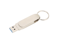 Pen Drive Usb (uso Duplo Para Telefone Móvel E Computador Com Porta-chaves)