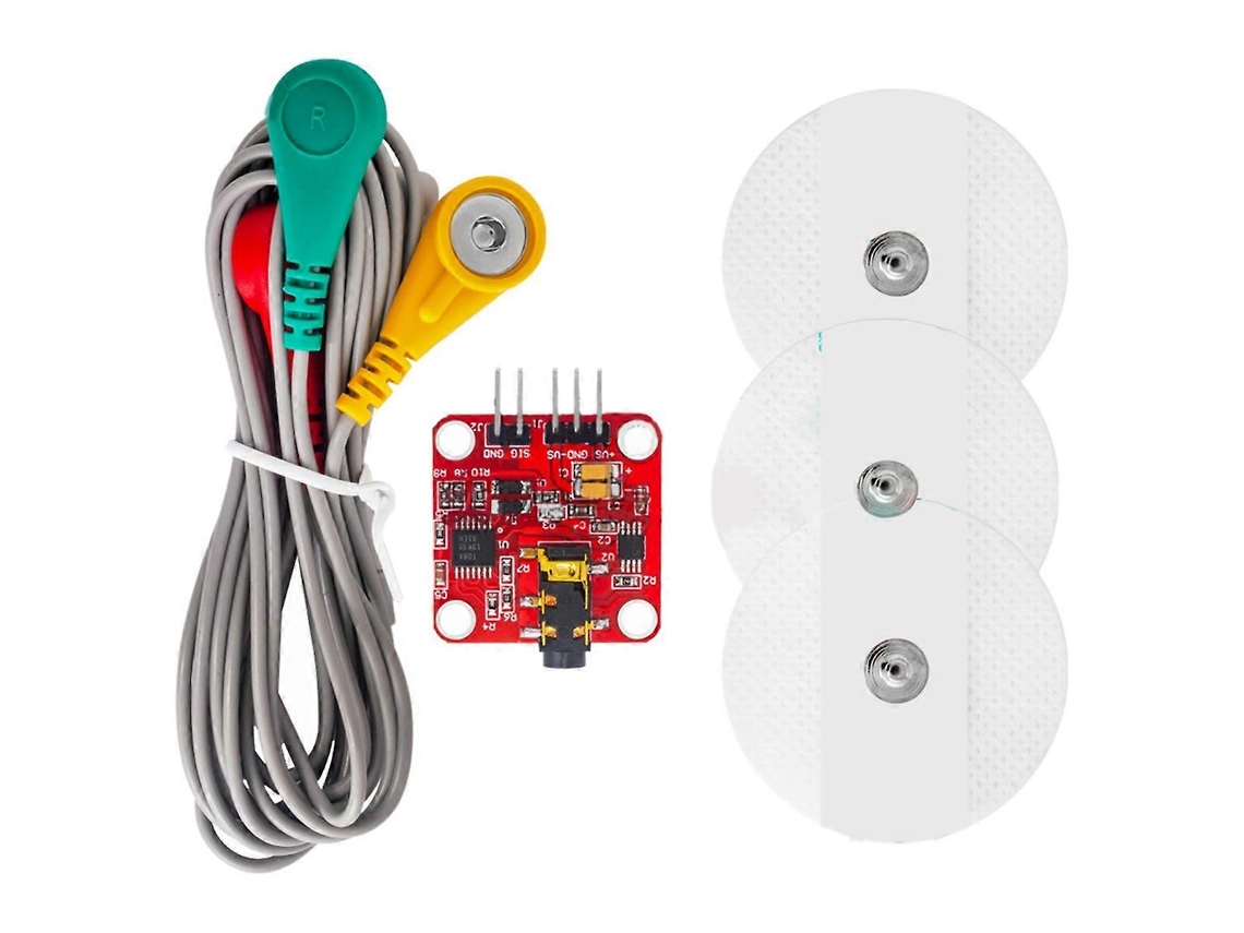 Módulo De Sensor Elétrico Muscular Aquisição De Sinal Emg Para Kit De Desenvolvimento Eletrônico Arduino, Para Mob Slowmoose