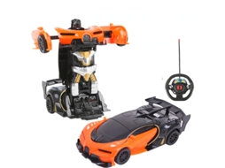 Carro Rc 2 Em 1 Transformação Robô Carros Ação Colisão Deformação Controle Remoto Esportes Dirigindo Brinquedos Para Meninos Em Aquaforge