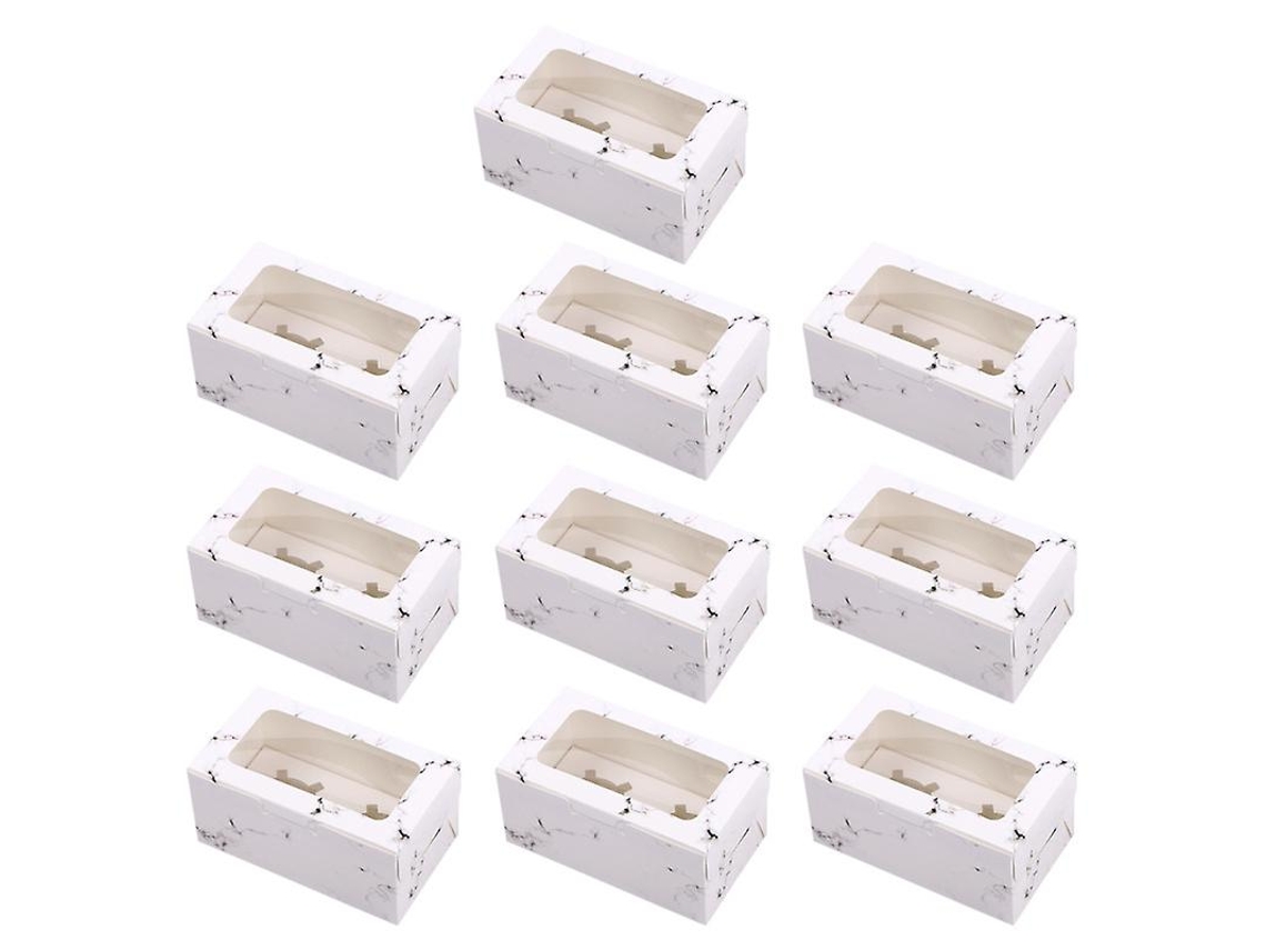 A Nova Caixa De Cupcake De Papel Com 10 Unidades Allinless