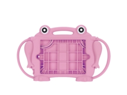 Capa De Silicone Para Ipad Mini12345, Anti-impacto, Absorção De Choque, Cor Rosa
