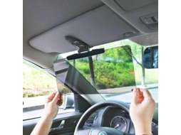 Extensor De Visor Solar Polarizado Para Carro - Bloqueia Luz Solar E Efeito De Glare, Protege Os Olhos, Fácil Instalação E Armazenamento