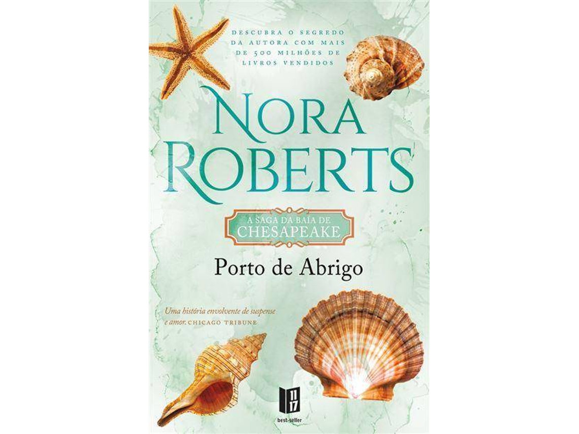 Livro Porto de Abrigo de Nora Roberts (Português)