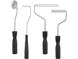 Conjunto De 5 Rolos Fibra Vidro Para Compactar Resina E Obter Um
