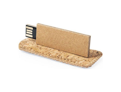 Memória USB 16GB 146561 (2,9 x 7 x 0,5 cm) - Castanho