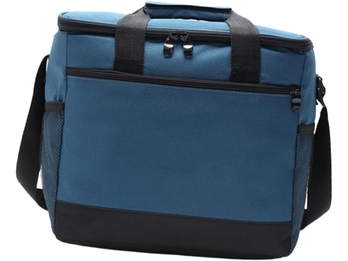 Bolsa Térmica Inoomp Azul para Piqueniques, Armazenamento de Alimentos, Bolsa para Gelo, Isolamento Térmico com Forro CHABERLU