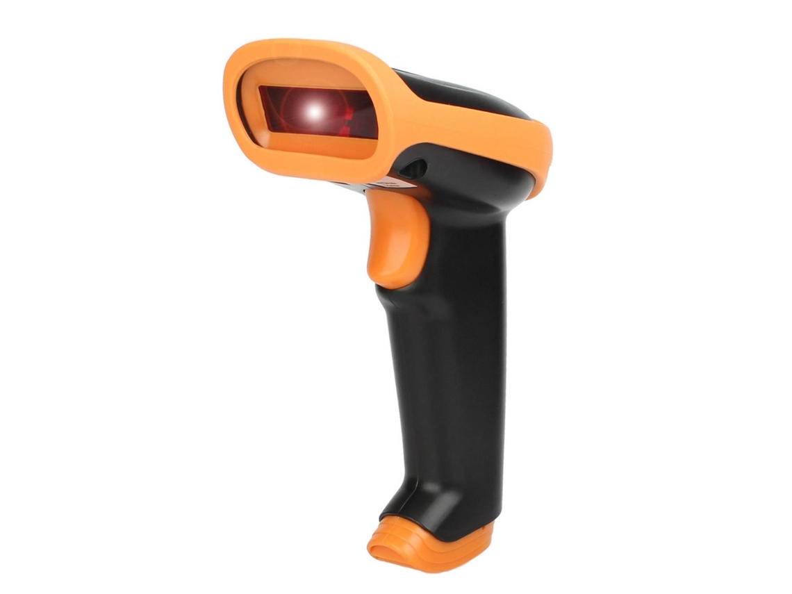 Leitor de Código de Barras com Usb para Códigos 1d, Laranja e Preto BRILVIBERA