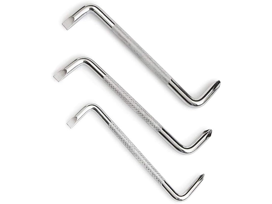 Chave De Fenda Offset De 3 Peças, Chave De Fenda Com Ímã, Tipo Z Com Philips