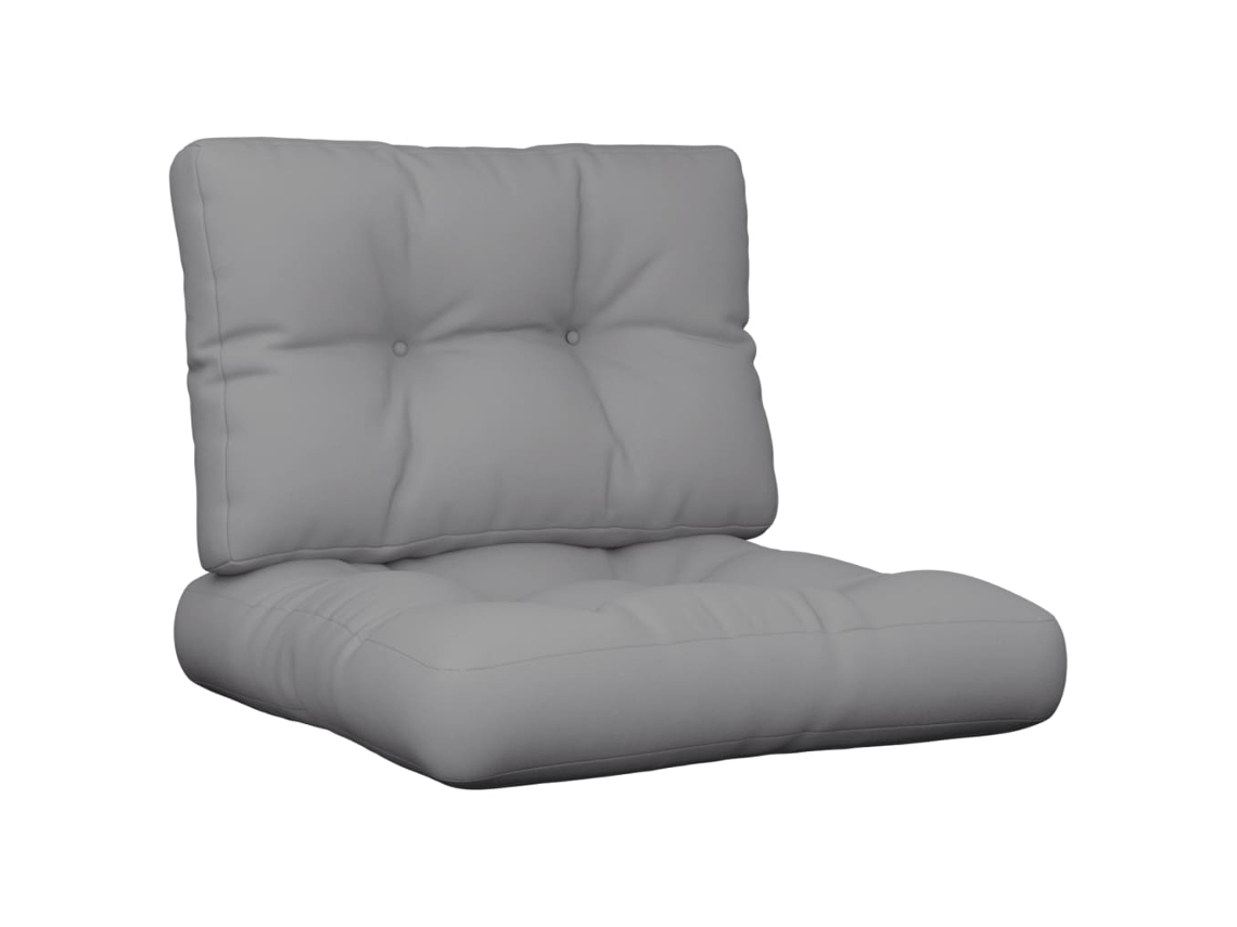Pallet Cushion, Pallet Cushions Vidaxl Cinzeto Tecido (50 X 50 X 12 Cm)