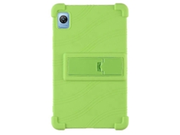 Capa De Silicone Compatível Com O Tablet Blackview Tab 60, Resistente A Arranhões, Com Suporte Em Policarbonato.