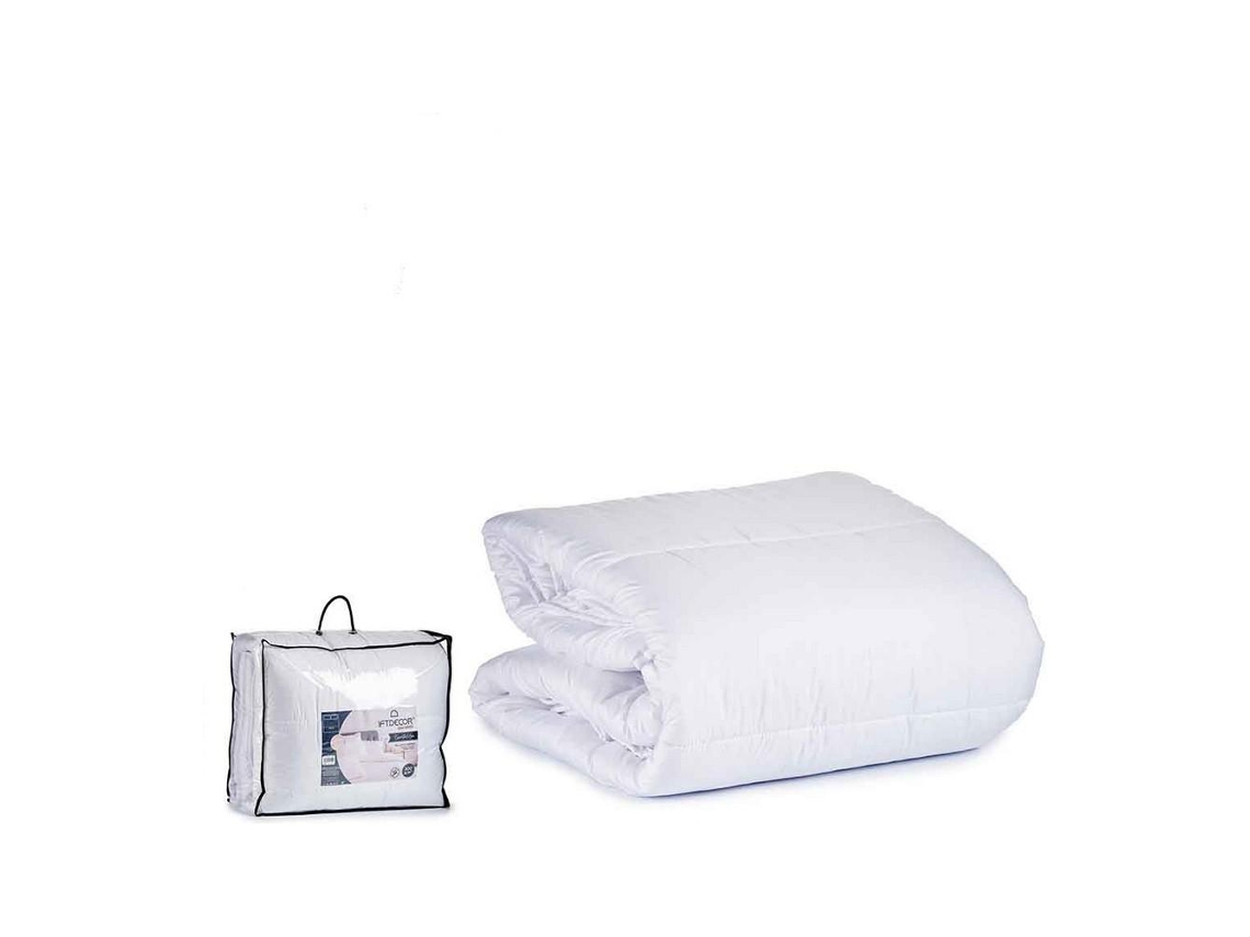 Enchimento Nórdico Branco Cama de 135 X 190 Cm