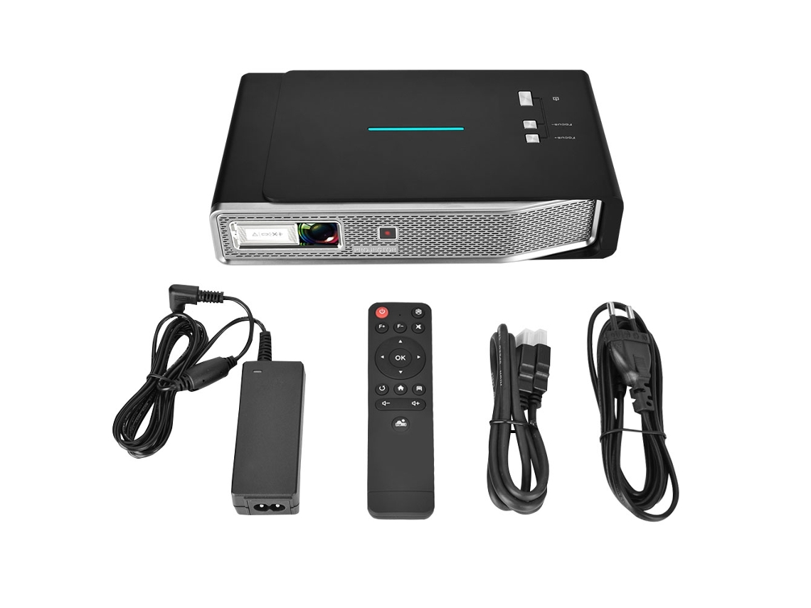 Projetor Portátil Smart Dlp (hd 1080p, Reprodução De Mídia Doméstica)