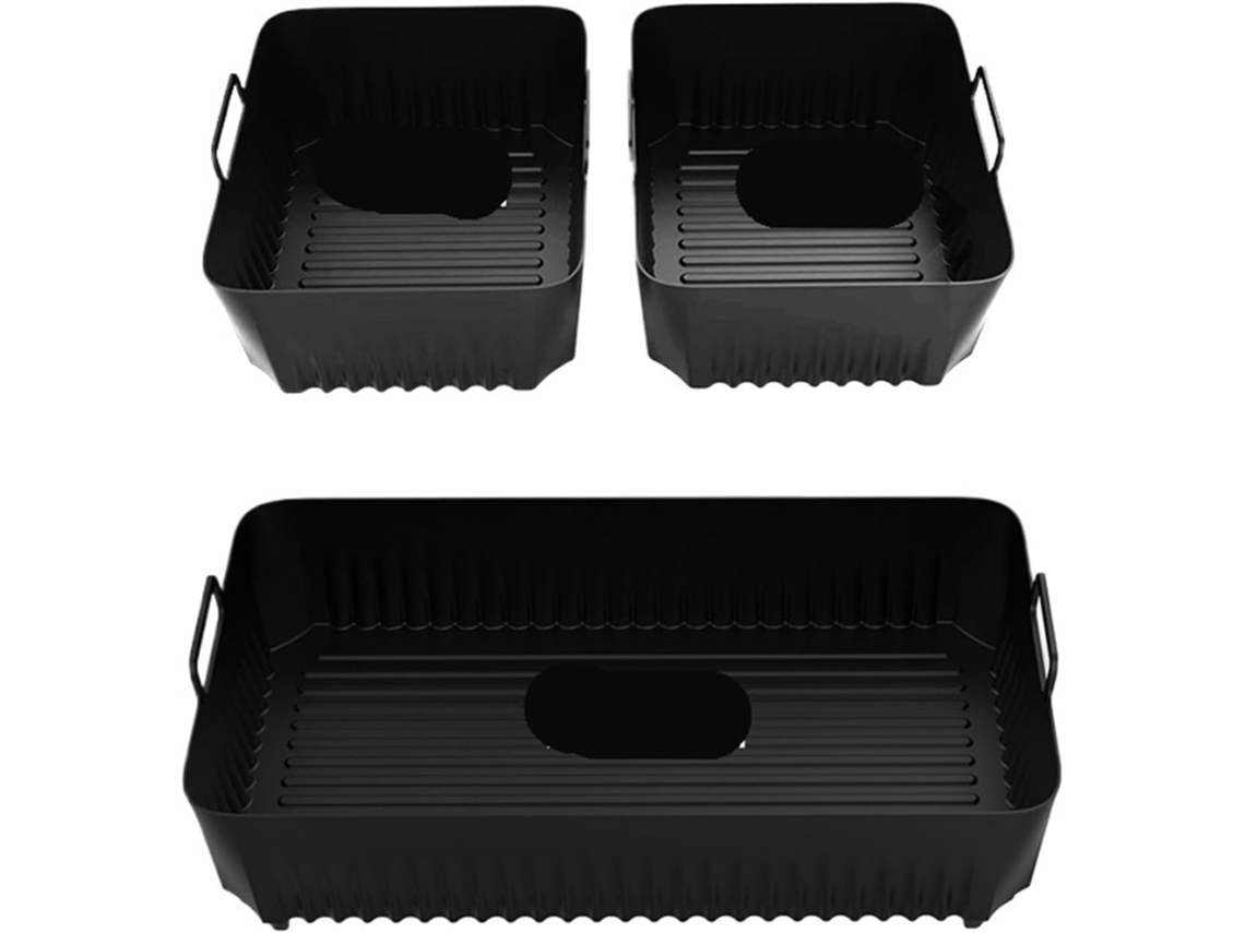 Forros De Silicone Para Fritadeira Retangular A Ar Quente