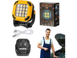 Lâmpada De Trabalho Magnética Led Recarregável |