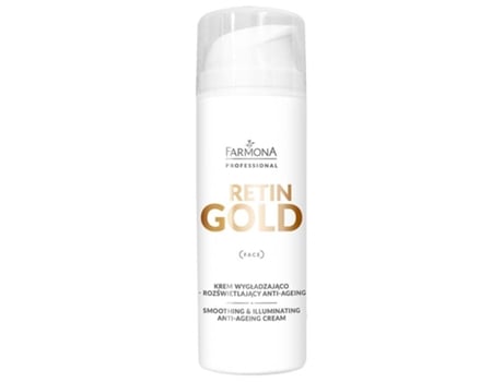 Farmona Profissional Creme Anti Idade Suavizante E Iluminador Com Retinol E Ouro, 150ml Farmona Professional