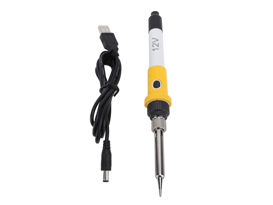 Ferramenta de solda elétrica Primerox portátil, carro, DC 12v, com cabo de silicone, para reparos