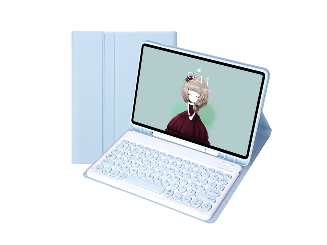 Lurelia Capa Com Teclado Bluetooth Para Ipad 9.7 2017/2018