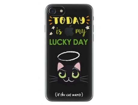 Capa Traseira 4-OK 'Lucky Cat' para iPhone 7/8