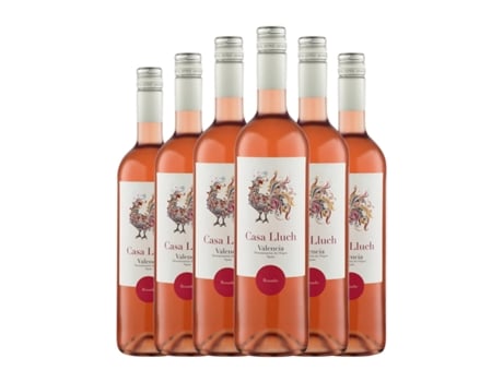 Vinho rosé ENGUERA Casa Lluch Rosado Tempranillo Valencia (0.75 L - 6 Unidades)