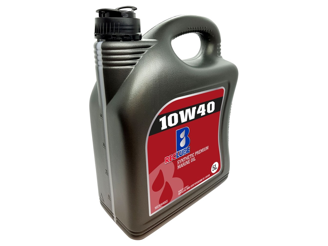 Óleo de Motor Marítimo 10W40 g5L 3 Unidades Transparentereclube