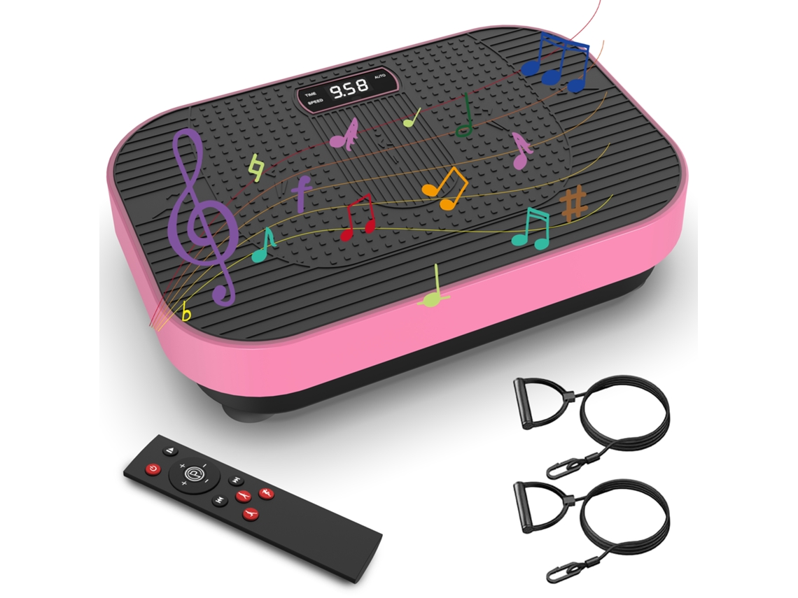 Plataforma Vibratória Bluetooth Academia Casa VELTRIX