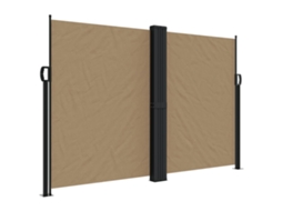 Toldo Lateral Retrátil 160x1200 cm Cinzento Acastanhado MAISON EXCLUSIVE