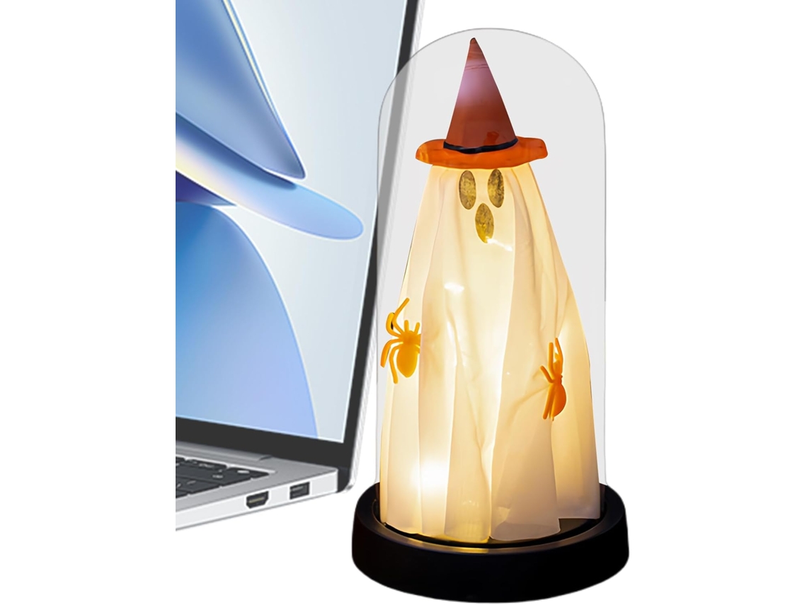 Fantasma Iluminado De Halloween | Fantasma Com Luzes De Led Para Mesa | Decoração Para Casa, Cozinha Gokoco