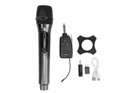 Microfone Sem Fio LAXISCREED 2.4g Dinâmico para Cantar