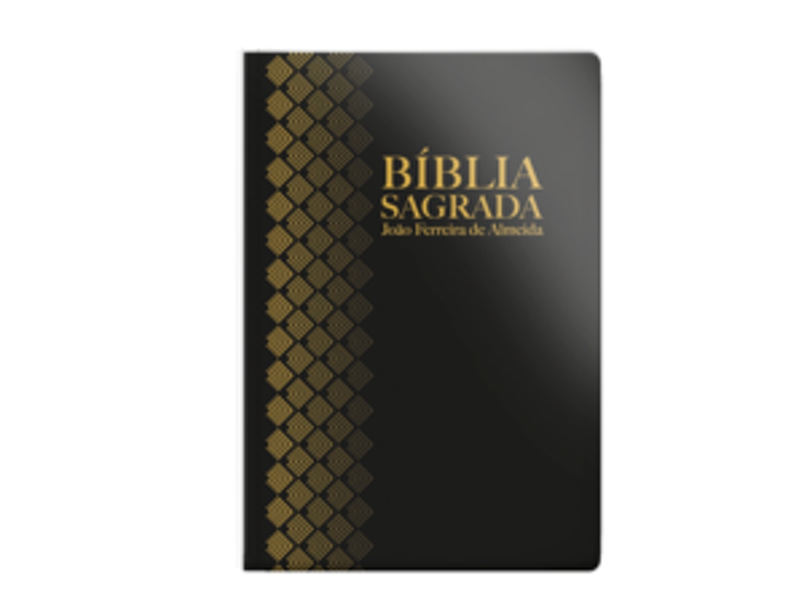 Livro Bíblia Arc Letra Normal - Preta De João Ferreira De Almeida (português)