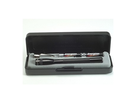 Mini Lanterna MAGLITE Aaa Preta em Formato de Caneta. Lanterna Mag Flashlight. Nova.