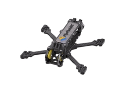 Preto 3 Polegadas Flyfishrc Volador Ii Vx3 144mm Kit Frame Carbono T700 Suporte Dji O4 Air P/ Drone Fpv Racing Diy MDUG