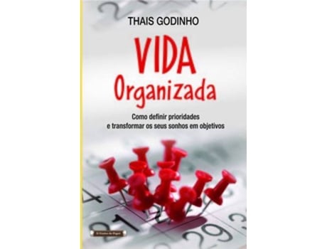Livro Vida Organizada de Thais Godinho (Português)