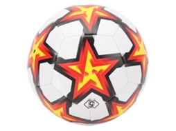 Bola De Futebol Tamanho 5 Pu Com Padrão Estrela Para Treino E Prática Esportiva Tradicional