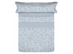 Conjunto de Lençóis TEJIDOS REINA Azul Casal
