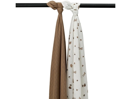 Meyco Muselina Grande Pack de 2 Unidades 120x120 cm