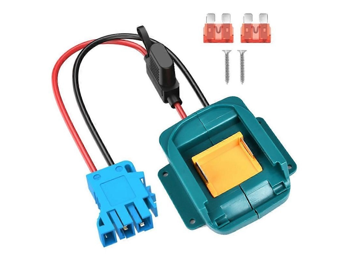 2026 adaptador de Bateria Makita 18v Lxt para Peg perego 12v com Cabo e Fuso para Carrinho Elétrico