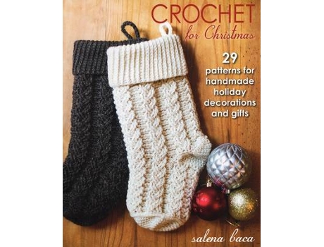 Livro crochet for christmas de salena baca (inglês)