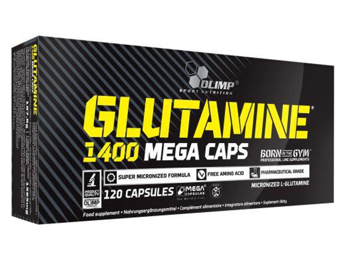 Olimp Nutrition Glutamina Mega Dose Cápsulas 300