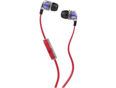 Auriculares com Fio  SMOKIN BUD (In Ear - Microfone - Vermelho)
