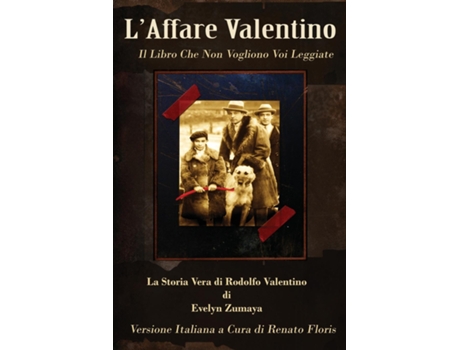 Livro Laffare Valentino De Evelyn Zumaya (inglês)