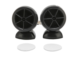 2pcs Tweeter em Cúpula 1200w Alto-falante Carro Sensibilidade Alta Universal para Áudio Veicular PRETO | S/MARCA