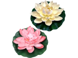Flores De Lótus Flutuantes, Lírios Artificiais, Lago, Ornamentos De Lótus Gokoco
